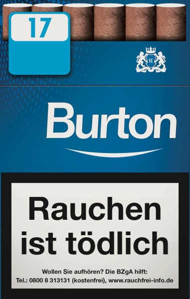 Burton Blue Naturdeckblatt L